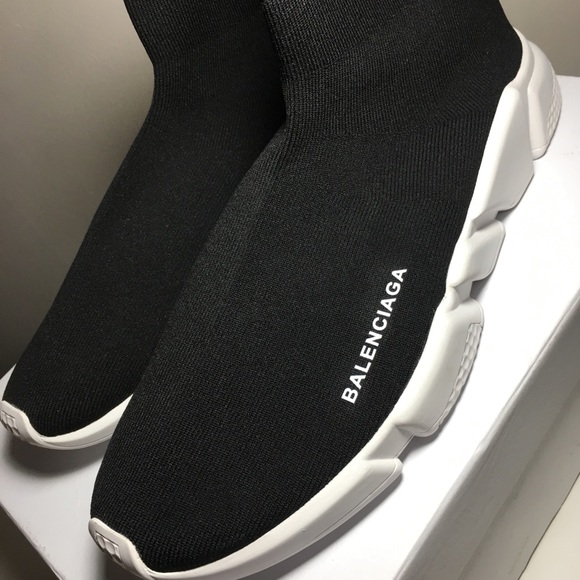 Balenciaga Trainer Size 11 Black/White - Picture 6 of 6